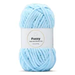 LindeHobby Fuzzy Chenille 07 Babyblå