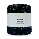 LindeHobby Inspire Print 128 Sort med farverigt tryk