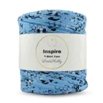 LindeHobby Inspire Print 27 Blå med fodbolde