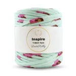 LindeHobby Inspire Print 59 Mint med lyserød fe