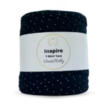 LindeHobby Inspire Print 55 Marineblå med hvide prikker