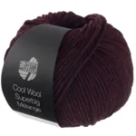 Lana Grossa Cool Wool Superbig 203 Bourgogne meleret