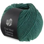 Lana Grossa Cool Wool Superbig 210 Mørkegrøn meleret