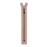 KK Fast Lynlås Antik Messing 4 mm 17 cm 274 Duset rosa