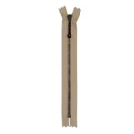 YKK Fast Lynlås Antik Messing 4 mm 23 cm 572 Sand