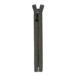 YKK Fast Lynlås Antik Messing 4 mm 28 cm 135 Mellem grå