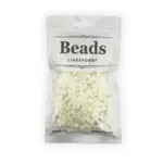 LindeHobby Beads Glow 01 Hvid
