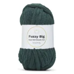 LindeHobby Fuzzy Chenille BIG 19 Mørkegrøn nefrit