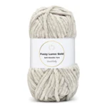 LindeHobby Fuzzy Chenille Gold Lurex  42 Kanonmetal