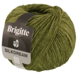 Lana Grossa Brigitte Silkdream 07 Oliven