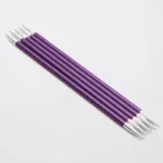 KnitPro ZING Strømpepindesæt 20 cm, 4.5 mm