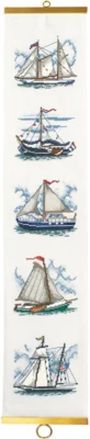 Broderikit Sejlskibe R5159/16 16 x 80 cm