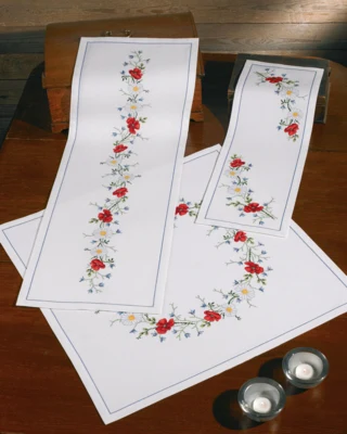 Broderikit Sommer 23 x 67 cm