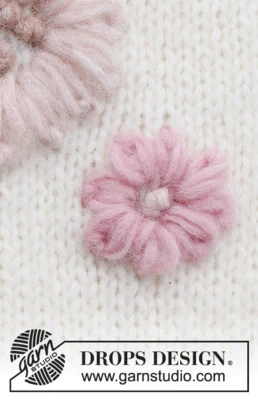 222-45 Playful Daisies by DROPS Design