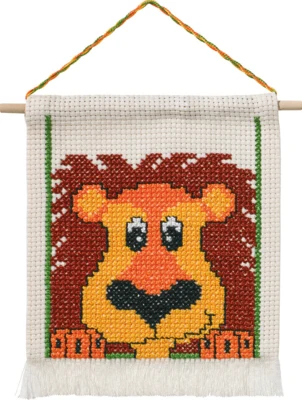 Broderikit MFK Løve M5119/18 16x18cm